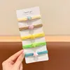 Lindos y Hermosos Scrunchies Infantiles para Niñas 2026 Nuevas Cuerdas para el Cabello de Color Dopamina Alta Elasticidad Accesorios para el Cabello No Dañinos