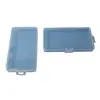 Caja de Plástico Transparente con Tapa para Joyería Transfronteriza, Perlas de Cera, Almacenamiento Guka, Piezas de Papelería, Caja de Embalaje, Caja Organizadora