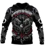 Impressão Digital 3D Europeia e Americana Leão Estampa de Transferência Térmica Moletom Masculino Novo Popular Suéter de Tigre Masculino Suéter Masculino