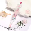 Cuentas de margarita de doble cara de 25 mm en color transparente, cuentas de flor de acrílico chapado, cuentas sueltas para cadena de teléfono móvil DIY