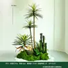 Cactus y Suculentas Artificiales al por Mayor para Paisajismo, Paisajes de Plantas Falsas Tropicales del Desierto