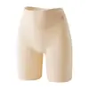 Pantalones de seguridad moldeadores sin costuras de seda helada para la cintura y realce de glúteos para mujer, se pueden usar por fuera, ejercicio de yoga, prevenir la exposición, pantalones base de piel de leche para mujer