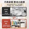 Estante de Livros de Mesa de Escritório Rack de Armazenamento Mesa de Estudante Prateleira de Armazenamento Mesa de Quarto Estante Pequena Simples de Múltiplas Camadas