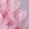 Hongyu Natal rosa pontiagudo gradiente árvore de Natal criativo PVC janela decorações ao ar livre pontiagudo árvore nua
