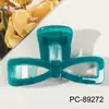 Pajarita de PC Premium Pinza Grande para el Cabello Nueva Horquilla de Pelo de Pajarita Pintada con Spray UV Pinza de Tiburón para Moño Versátil Venta al por Mayor