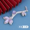 Hengmeihe Clase a Botones Cheongsam Jade Ciruela Hebillas de Placa Tejido a Mano Traje Tang Étnico Accesorios de Botones Decorativos