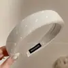 Diadema de lunares versátil estilo coreano Maillard, un imprescindible para peinar y recoger los pelos sueltos, nuevo modelo 2026, para uso diario, accesorio para el cabello para mujer