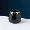 Conjunto de Garfo e Colher de Frutas de Cerâmica de Luxo Personalizado, Colher de Sobremesa de Aço Inoxidável, Garfo de Bolo, Pote de Armazenamento de Louça Doméstica Atacado