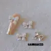 Lz Novos Acessórios para Nail Art Laço Zircônia Super Brilhante de Alta Qualidade Decoração de Unha Laço de Fita Acessórios de Unha Vestíveis