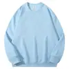 Sudadera de composite de algodón con cuello redondo para primavera y otoño para hombres y mujeres con logo estampado, ropa de trabajo, uniforme de clase, jersey de manga larga al por mayor