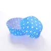 Fabricantes transfronterizos de moldes para hornear de papel para pasteles redondos con impresión 100%, resistentes a altas temperaturas y a prueba de aceite.
