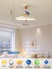 Lámpara de Techo Dopamina para Habitación Infantil Niños y Niñas Habitación Memphis Círculo Creativo Lámpara de Dormitorio Infantil de Espectro Completo