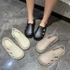 Pantuflas Baotou para Mujer 2024 Nuevo Verano para Exterior EVA Antideslizantes Zapatos de Playa para la Orilla del Mar Sandalias Casuales para Oficina