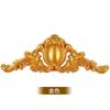 Decoração de Cabeça de Porta Personalizada Escultura em Madeira Dongyang Flor Longa Estilo Europeu Adesivo de Batente de Porta Flor Grande Acabada Flor Superior da Parede de Fundo da TV