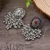 Pendientes Largos Bohemios Cuidadosamente Seleccionados para Mujer, Pendientes de Borla Acrílica Coloridos Retro, Estilo Étnico de Yunnan, Versátiles