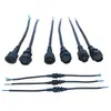 Conector Macho-Fêmea Montado em Painel Alimentação Externa Soquete LED Conector de Aviação Industrial de 2345 Pinos Tipo Plug-In Direto
