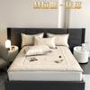 Classe A Digital Impresso Ice Silk Mat Three-Piece Set Verão Engrossado Antibacteriano Lavável Luz Luxo Bed Hat Tapete com ar condicionado