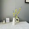 Simulação de Wintersweet ramos de Wintersweet arranjo de flores bonsai decoração todos os tipos de Wintersweet shopping center decoração interna e externa simulação de flor de ameixa