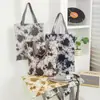 Fábrica de Origen Popular Transfronterizo Distribución Hilo Poliéster-Algodón Teñido en Hilo Jacquard Bolso de Viaje Portátil Bolso de Mano Plegable Bolso Cruzado