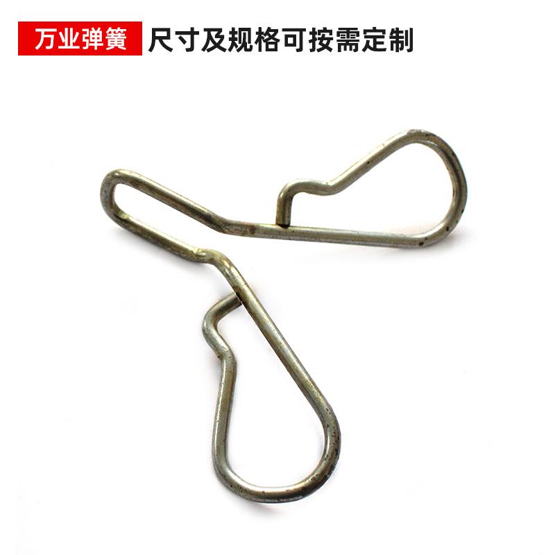20 销售温州补胎工具配件弹簧异形弹簧 拉簧 不锈钢卡簧线簧