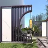 Tela de Parede de Fundo em Liga de Alumínio Feita Sob Medida para Feng Shui Rural, Tela de Novo Estilo Chinês para Escultura em Relevo de Pátio e Decoração de Entrada