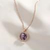 Collar de acero de titanio de nueva venta caliente transfronterizo versión japonesa y coreana para mujer personalidad moda Joker lujo ligero cadena de clavícula joyería al por mayor