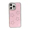 Estrellas de Pedrería Elegantes para Funda de Teléfono Móvil Iphone16Promax Apple 15Pro Simple 14 Japonés y Coreano 13