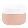 Frasco de Creme com Tampa Flip-Top PP 90ml Frasco de Embalagem Caixa para Removedor de Maquiagem Frasco de Boca Larga Armazenamento de Viagem Frasco Reabastecível para Creme Removedor de Maquiagem