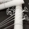 Soporte de Palo de Globo para Bandeja de 32 cm/70 cm con Palo Plegable y Varilla Telescópica
