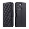 Para Apple 16plus Pequeno Estilo Cheiroso Bolsa Transversal Porta Cartão Apple 16 Diamante Cartão Capa Flip Feminina de Couro