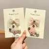 Pinzas para el Cabello de Seta Cuadros Lindas de Dibujos Animados para Niños de 3-6 Años, Pinzas para el Cabello No Dañinas, Accesorios para el Cabello Infantiles, Pasadores para Niñas
