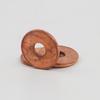 Arandela plana de cobre rojo personalizada sellado sujetador molde estampado arandela plana de cobre rojo decoración del hogar muebles arandela de sellado