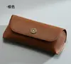 Nuevo Botón de Presión Tipo Pétalo Aprobado por Fábrica Moda Estuche Blando para Gafas Estuche con Espejo Óptico Estuche para Gafas de Sol Estuche para Gafas de Sol Se Puede Imprimir con Logo