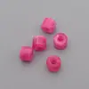 Cuentas Cilíndricas de Color Degradado Difuminado Acrílico con Agujero Grande Piedra Tipo Cristal Sueltas Material para Pulsera de Abalorios DIY