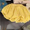 Conjunto de Verano para Niña 2026 Nuevo Estilo Moda de Verano para Bebé Celebridad de Internet Camisola y Pantalones de Linterna Conjunto de Dos Piezas