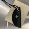 Liberación de ambas manos ~ nueva cadena para gafas colgante de cuello de cuero negro portátil para guardar gafas de gatito, cadena para gafas de sol anti-pérdida, regalo