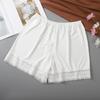 2023 novas calças de segurança femininas de verão com renda de seda gelo, calças soltas, três calças, shorts, leggings anti-exposição