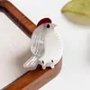 Lindo Clip para el Cabello de Acetato con Dibujo de Pájaro Mini Accesorio para el Cabello Infantil Pasador Versátil para Niñas