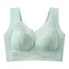 Nuevo Estilo Sujetador de Encaje sin Costuras Espalda Descubierta para Mujer, Sujetador tipo Chaleco Push-Up y Anti-Flacidez, Sujetador Inalámbrico para Dormir