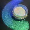 Manicure Pó Camaleão Novo Transfronteiriço Pó Neon Fantasia Mudança de Cor Brilho Maquiagem Sombra Pó Aurora Acessórios para Manicure