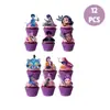 Novo Estilo Azul Caçador Grupo Feminino Rosa Grupo Masculino Louças Copos de Papel Descartáveis Pratos de Papel Guardanapos de Papel Decoração de Aniversário