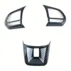 Adecuado para Cubierta de Pegatina de Botón de Volante de Coche Mg5 Mg6 Mg Hs Zs Abs Accesorios Interiores Dentro del Coche