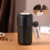 Caneca de Café Clássica Medição Inteligente de Temperatura Caneca Portátil Alto Valor de Cor Aço Inoxidável 316 Cordão Atividade Portátil Presente