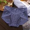 Nova lingerie sexy brilhante de cintura média para mulheres, bolsa para quadril, levantamento de quadril, algodão puro, virilha antibacteriana, sem costura, confortável, leve, respirável, cor sólida