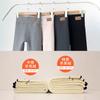 Leggings Térmicas de Lã de Cordeiro Extra Grossa com Forro de Fleece, Cintura Alta, para Mulheres Baixas, Calças Quentes de Inverno Slim Fit A2604