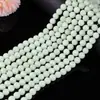 Venta Directa de Fábrica de Piedra Luminosa Redonda, Cuentas Sueltas, Pulseras DIY, Collares, Accesorios de Joyería Semi-Terminados, Materiales para Abalorios Hechos a Mano