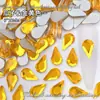 6*10mm Fondo Plano Semilla de Melón Serie Flash Cristal de Vid Diamante Joyería para Uñas Arte de Uñas Usable por Celebridades de Internet Diamante al por Mayor