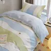Conjunto de cama de três peças para dormitório de estudante universitário, lençóis e fronha de algodão puro, conjunto para cama de solteiro, adequado para todas as estações, novo modelo 2026