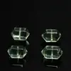 Mingdu Cristal Cristal Verde Natural Contas Cilindricas com Pontas Duplas Acessórios Azeztulita Verde Contas Soltas com Pontas Duplas Atacado Direto do Fabricante