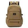Mochila Escolar de Lona Mochila de Viaje Bolsa para Computadora Engrosada de Gran Capacidad Ropa de Hombre-Mochila Retro Bolsa de Viaje para Exterior